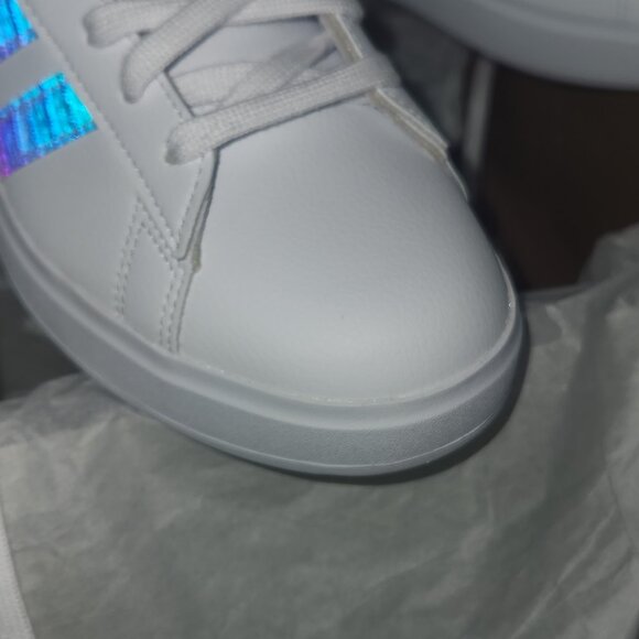Iridescent Adidas Grand Court Shoes - Picture 6 of 7